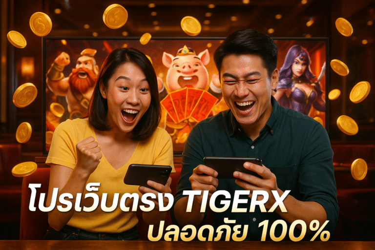 โปรเว็บตรง TIGERX ปลอดภัย 100%