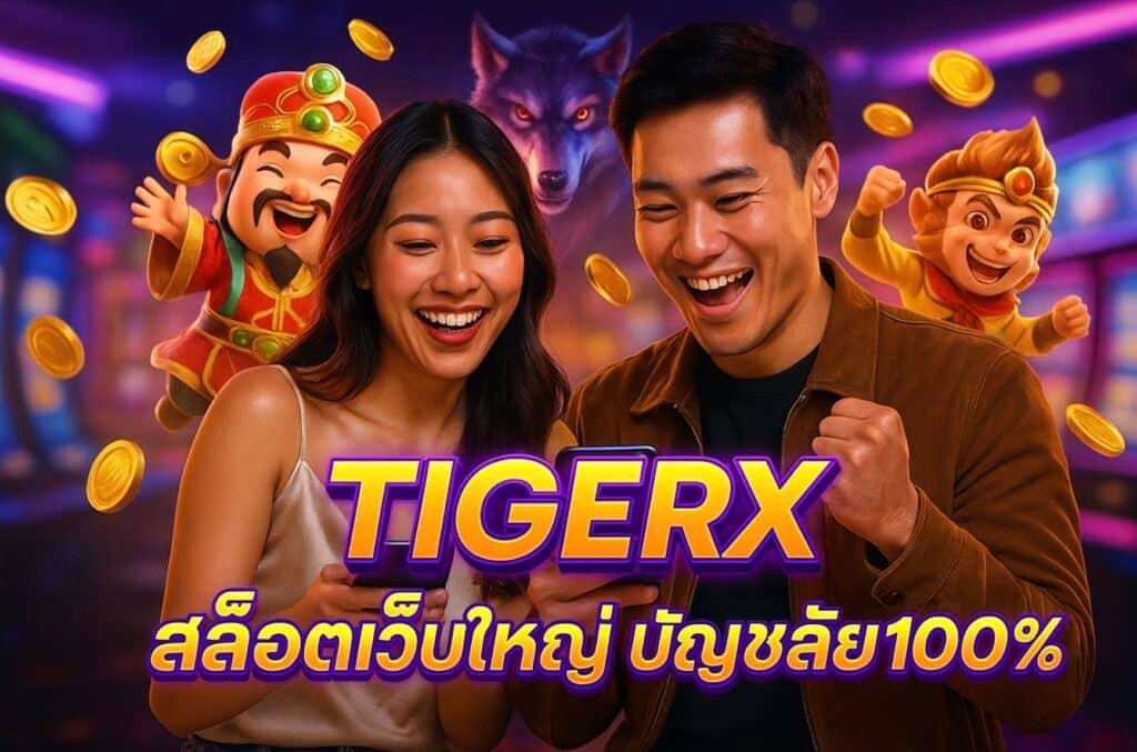 TIGERX สล็อตเว็บใหญ่ บัญชีปลอดภัย100%