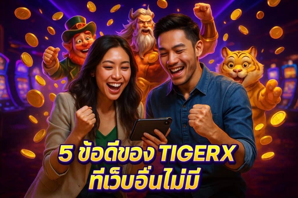 5 ข้อดีของ TIGERX ที่เว็บอื่นไม่มี